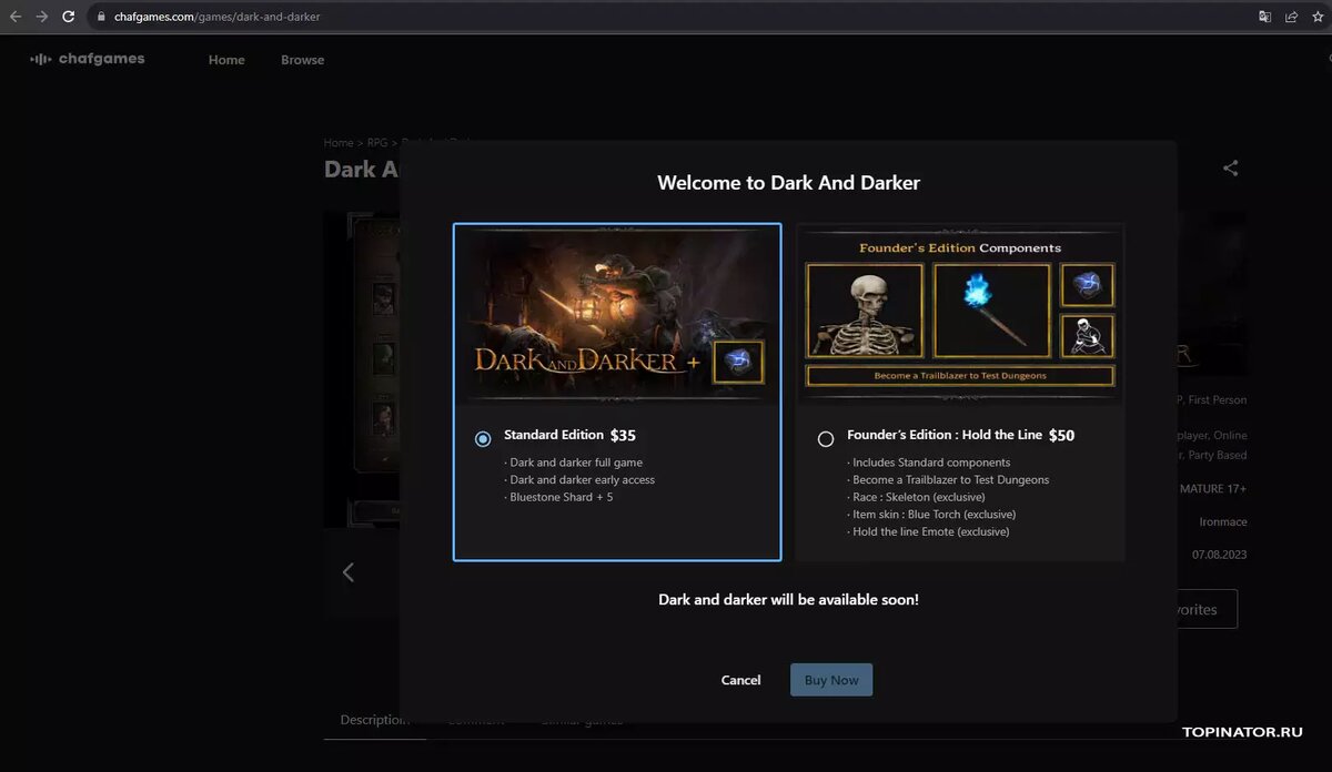 Файл:Dark and darker.png - Википедия