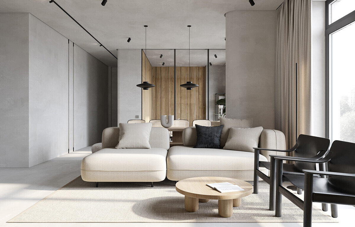 Minimising Interior Fuss With Microcement Industrial Decor (home-designing.com)