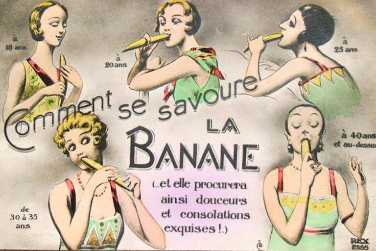 Оригинальная французская открытка 1800-х годов.