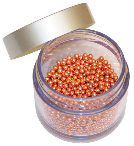 Диаметр шарика — 3 мм. Приблизительное количество шариков в банке — 1000 штук.