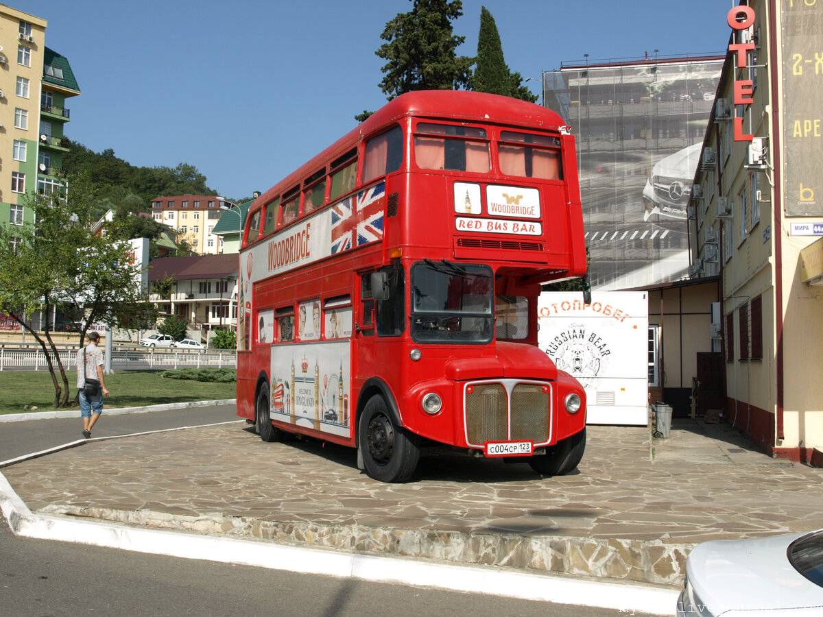 Двухэтажный автобус AEC Routemaster (Адлер) | ru-memorials | Дзен