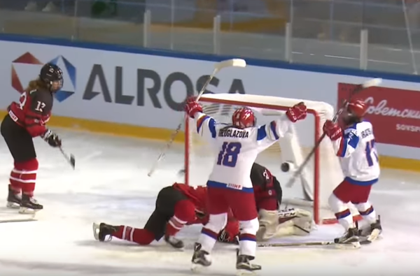 Сборная России : Сборная Канады . 3:2