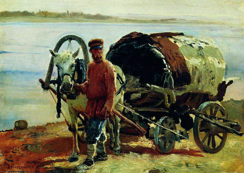 А. Корзухин "Возок". 1891 год