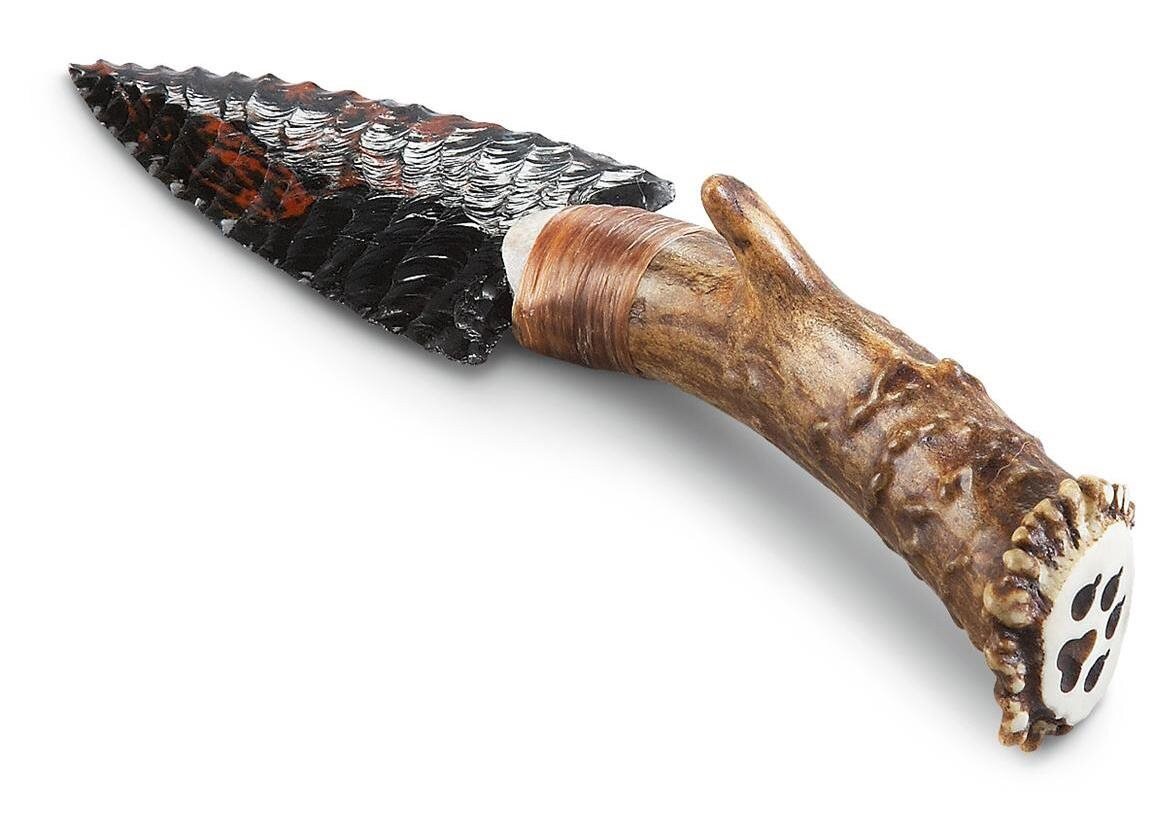 Нож из обсидиана