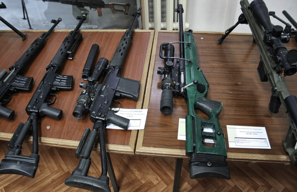 Снайперская винтовка СВД-К и СВ-98