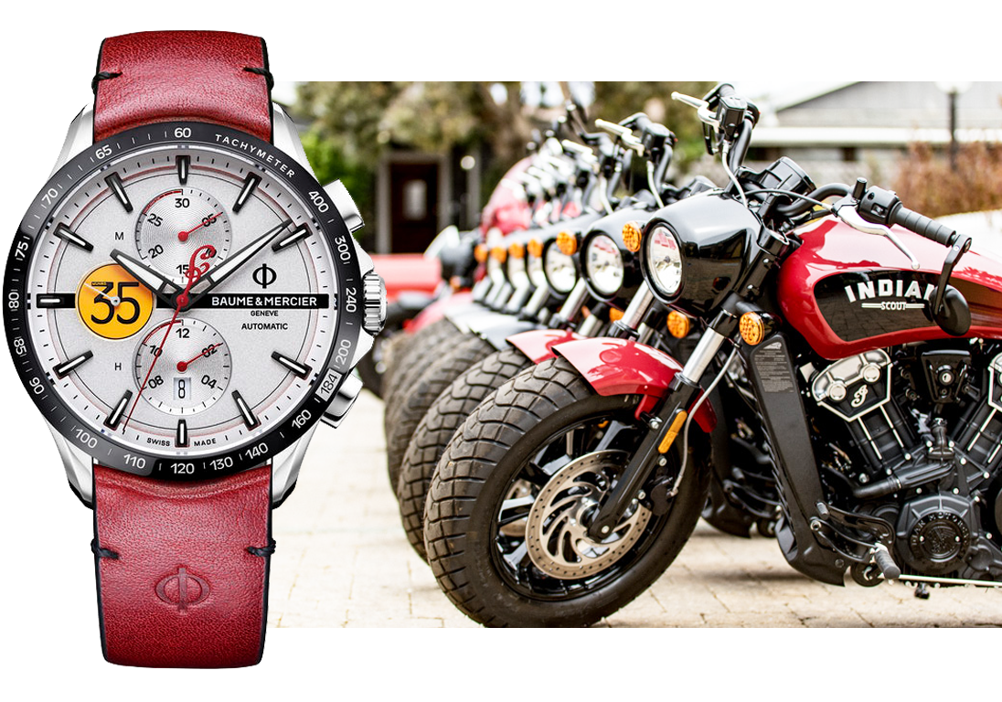 Baume & Mercier Clifton Club Burt Munro Limited Edition. Источники: пресс-служба Baume & Mercier, ablogtowatch.com