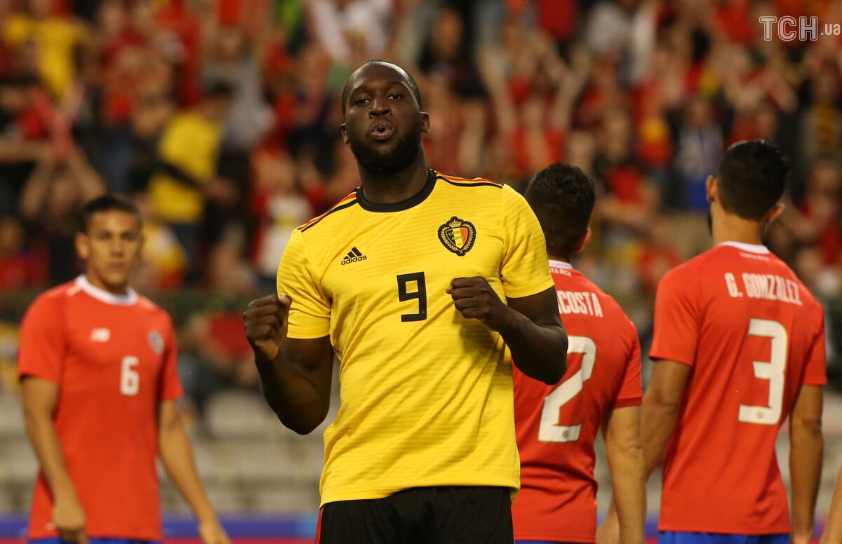 Негр в бельгийской сборной. Belgian vs Lukaku.