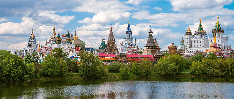 Кремль в Измайлово. Вид со стороны Царской усадьбы Романовых