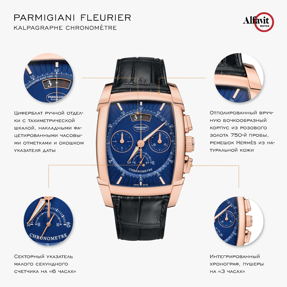 Parmigiani Fleurier Kalpagraphe Chronomètre