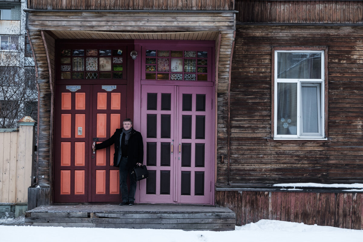 Участник поморского клуба Олег Мосеев