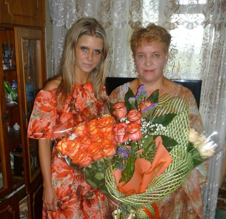 Екатерина Федяева с мамой