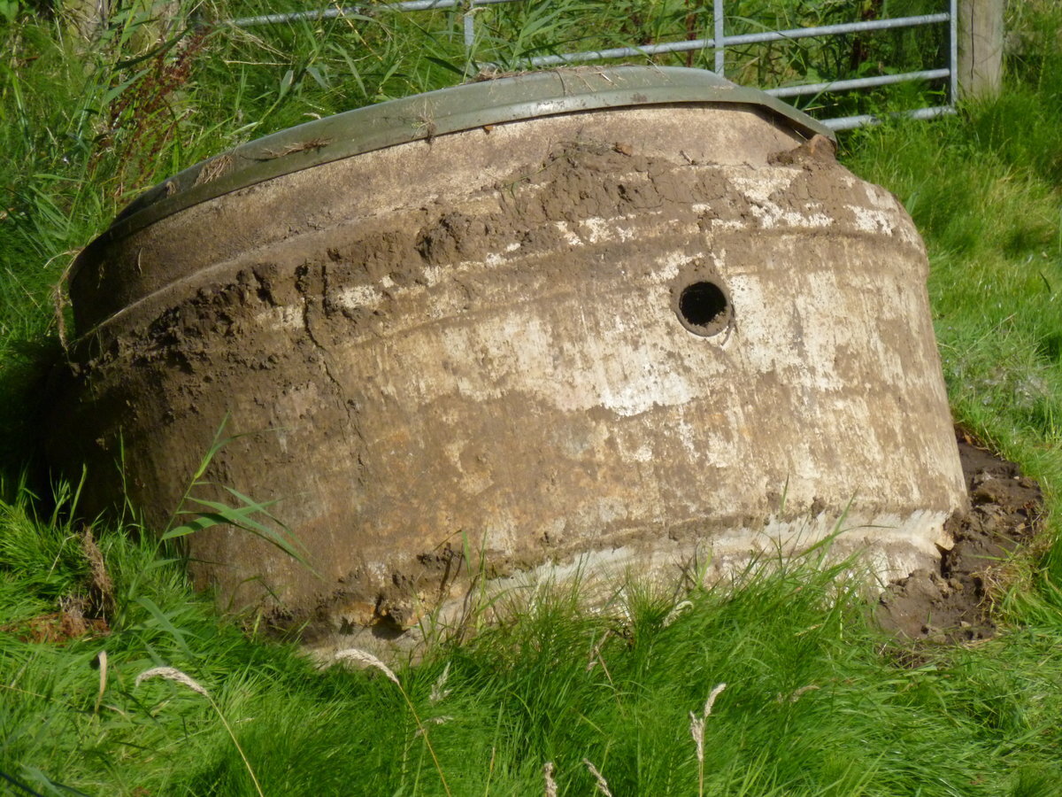 Бетонный септик начала прошлого века