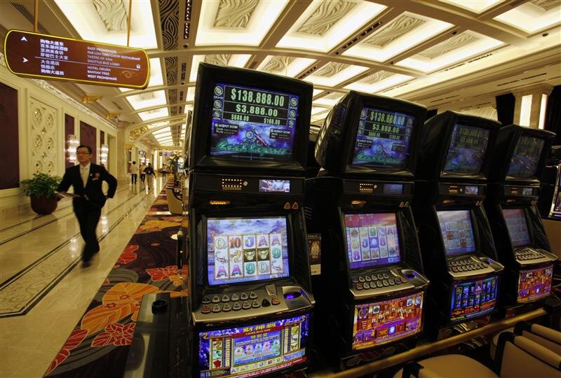 Игровые автоматы в казино Макао