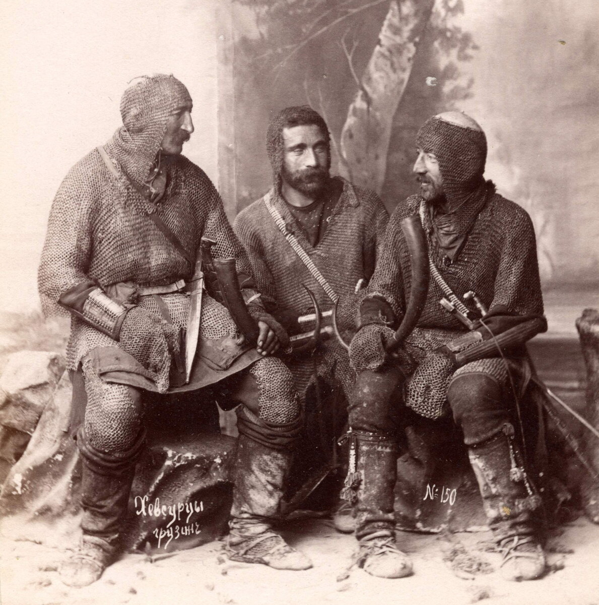  Хевсуры войны кавкза 1913год 