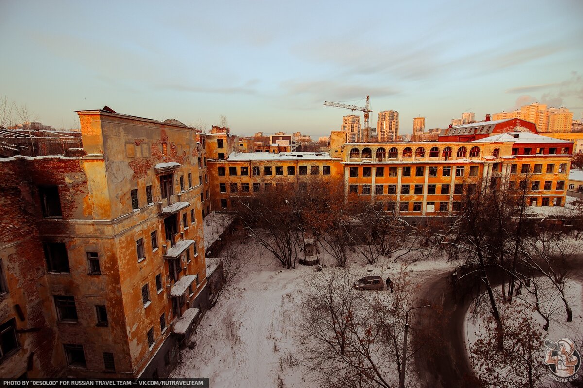 Заброшенная больница в екатеринбурге