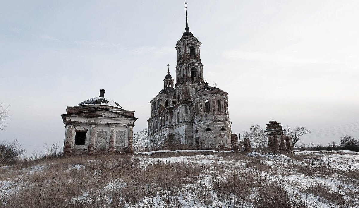 Разрушенные храмы Кировская область