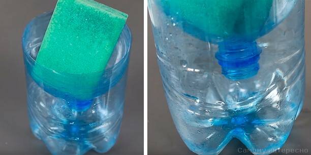 Простая поделка из пластиковой бутылки — пенал для ручек своими руками