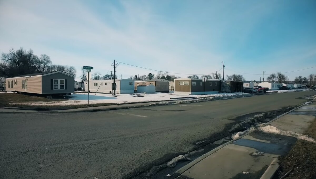 Штат Монтано, окраина города Биллингс.