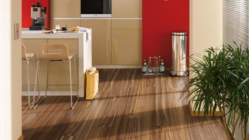 Пол, покрытый линолеумом