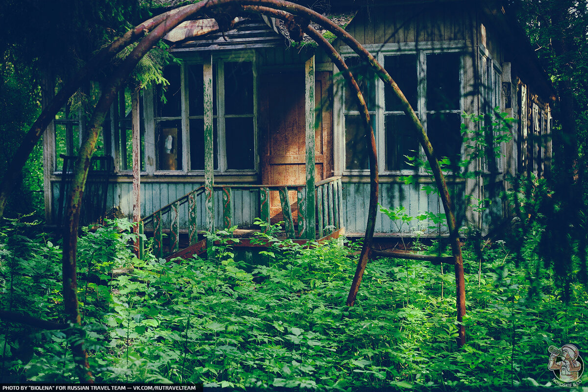 Заброшенный пионерский лагерь «Москвич»