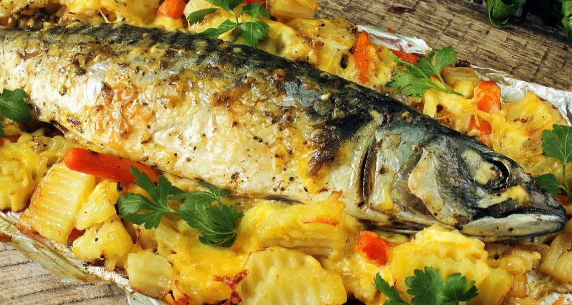 Запеченная рыба