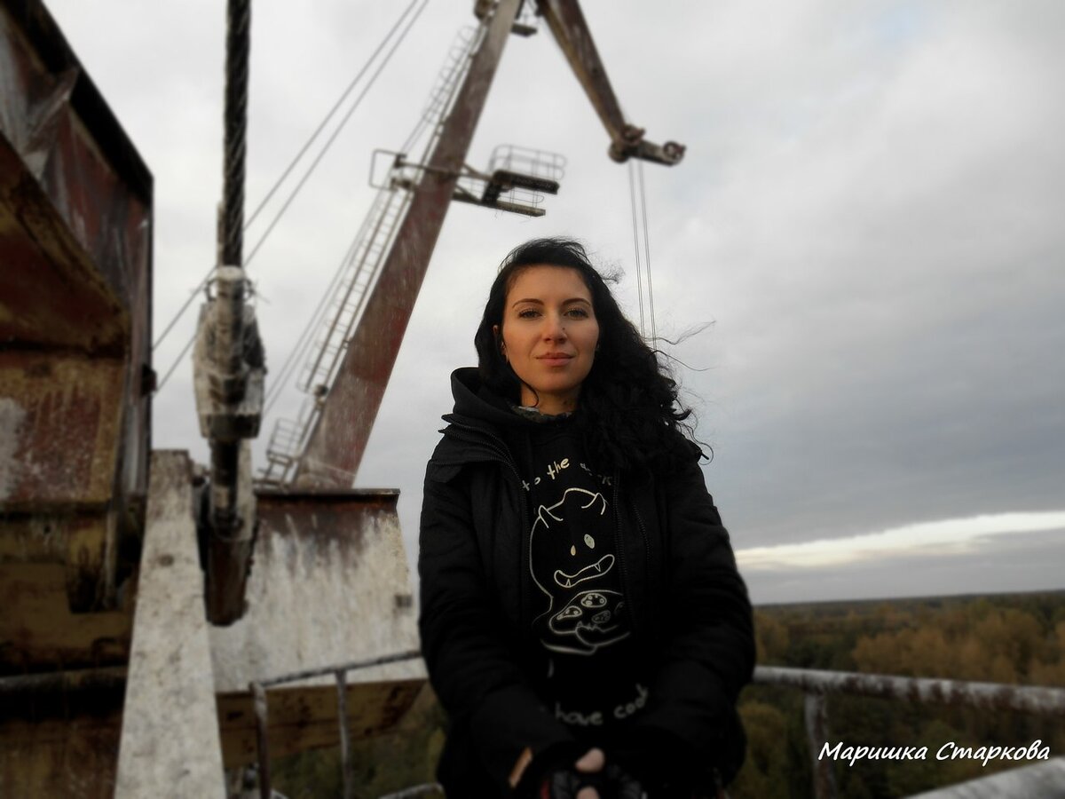 Краны в Чернобыле