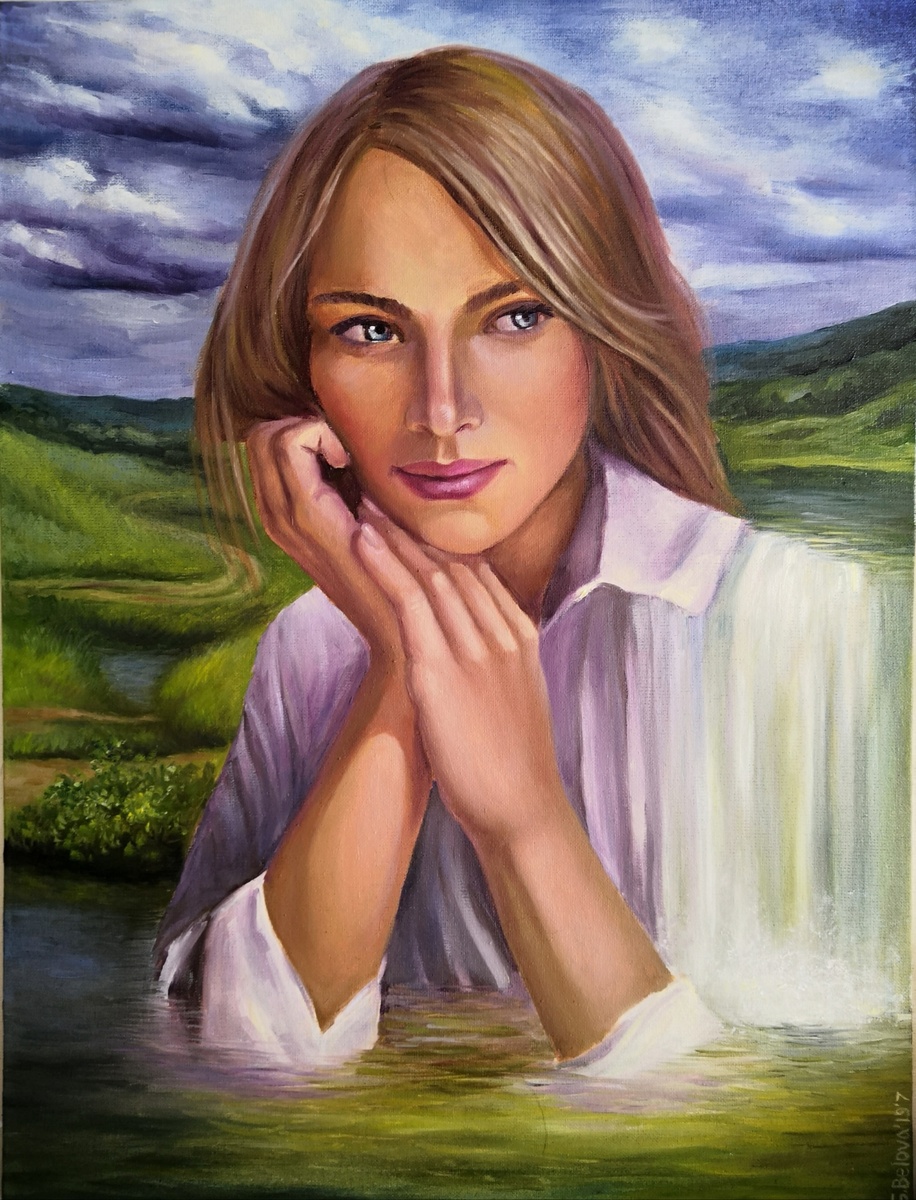 Единение. Холст на панели, масло. 45х60 см. В продаже. Ватсапп +79276926094