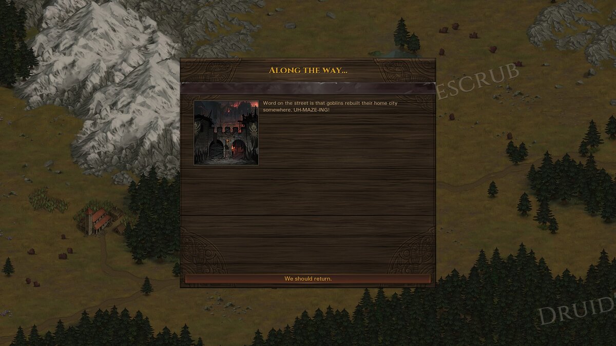 Гоблины отстраивают город