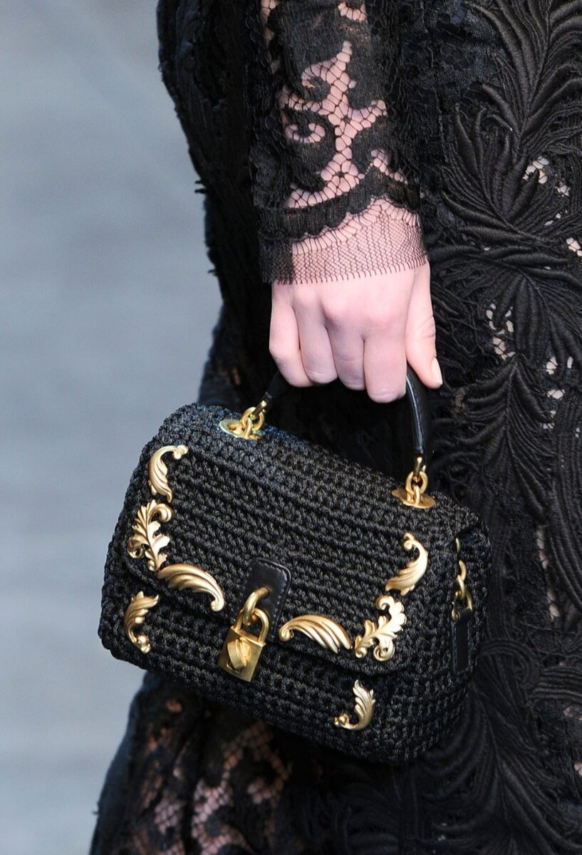 Вязаная сумка Dolce Gabbana
