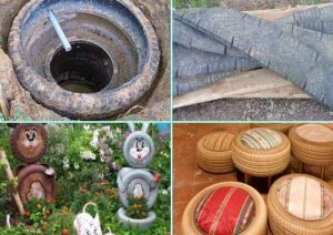 Что можно сделать из старых покрышек