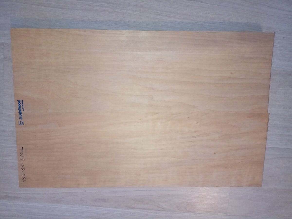 Ольховая заготовка для корпуса