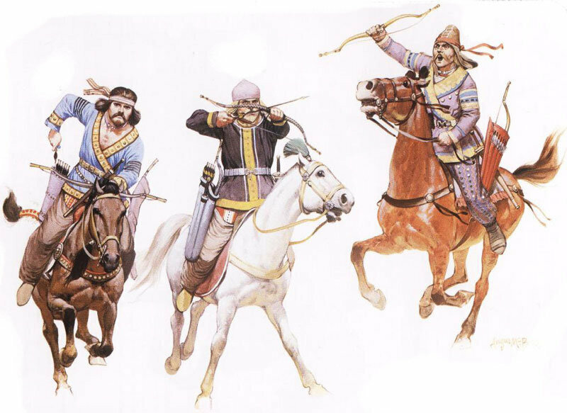 Парфянские конные лучники.