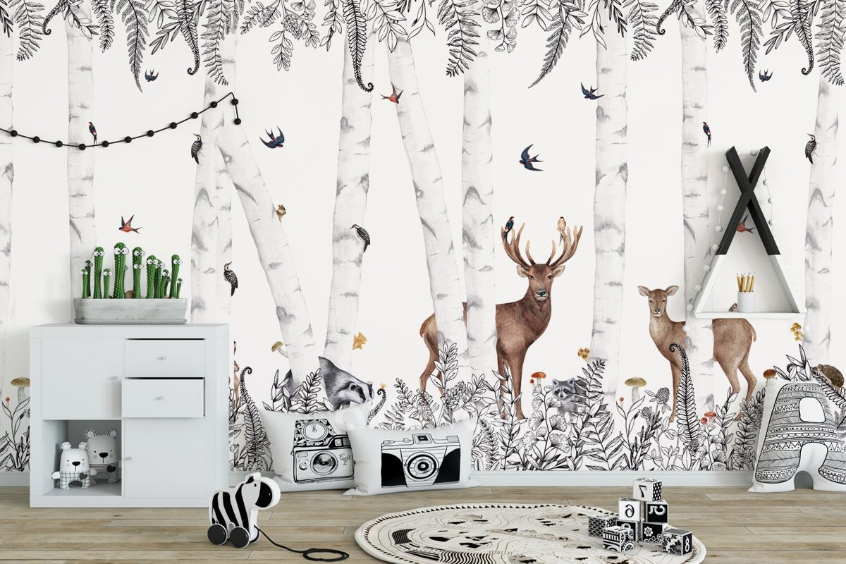 Детские обои alltowall. Обои alltowall. Дизайнерские обои траектория. Обои на стену. Фотообои alltowall s185.