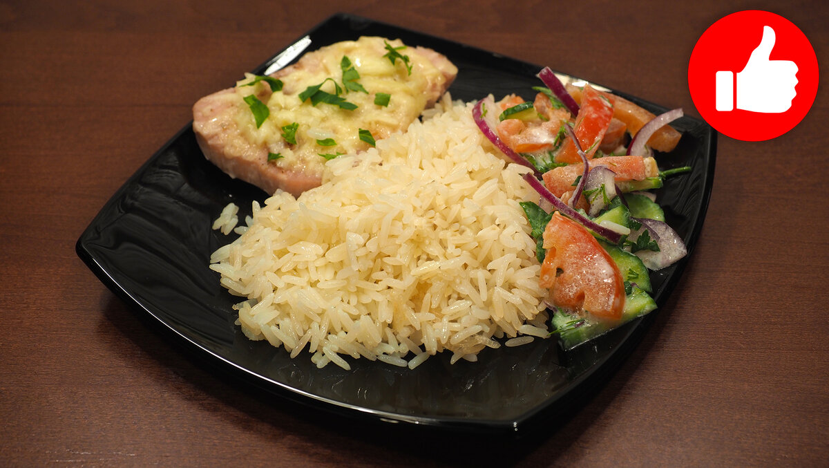 Рыба с рисом в мультиварке на обед или ужин