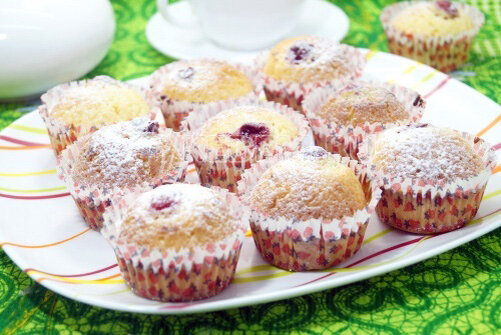 Вкусные кексы в формочках приготовить легко. Этот простой рецепт приготовления кексов выручит вас даже тогда, когда у вас нет времени, а очень хочется побаловать домашних вкусной выпечкой. Время приготовления 20 минут