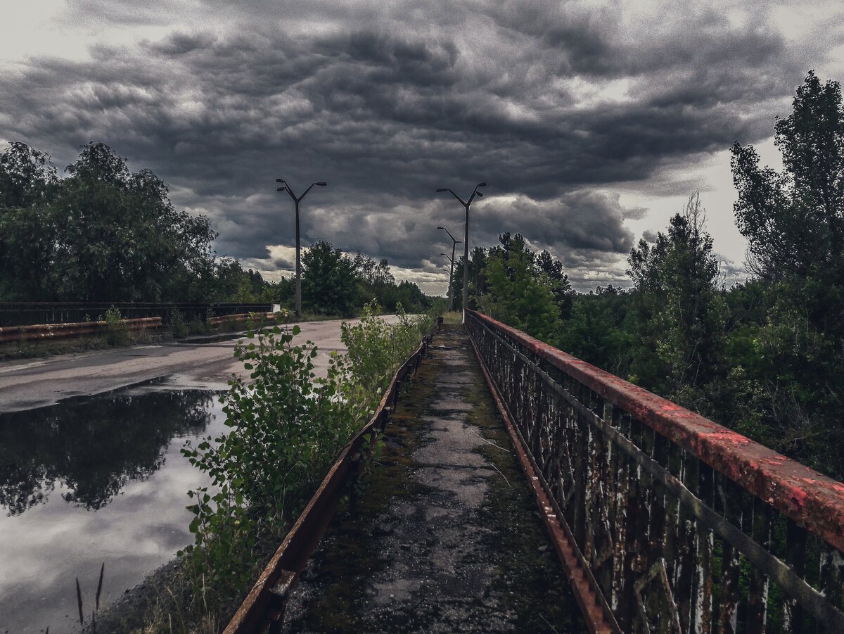 Мост в Припять