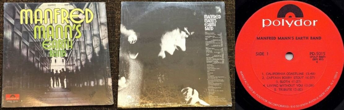 Американский выпуск дебютника "Manfred Mann’s Earth Band"