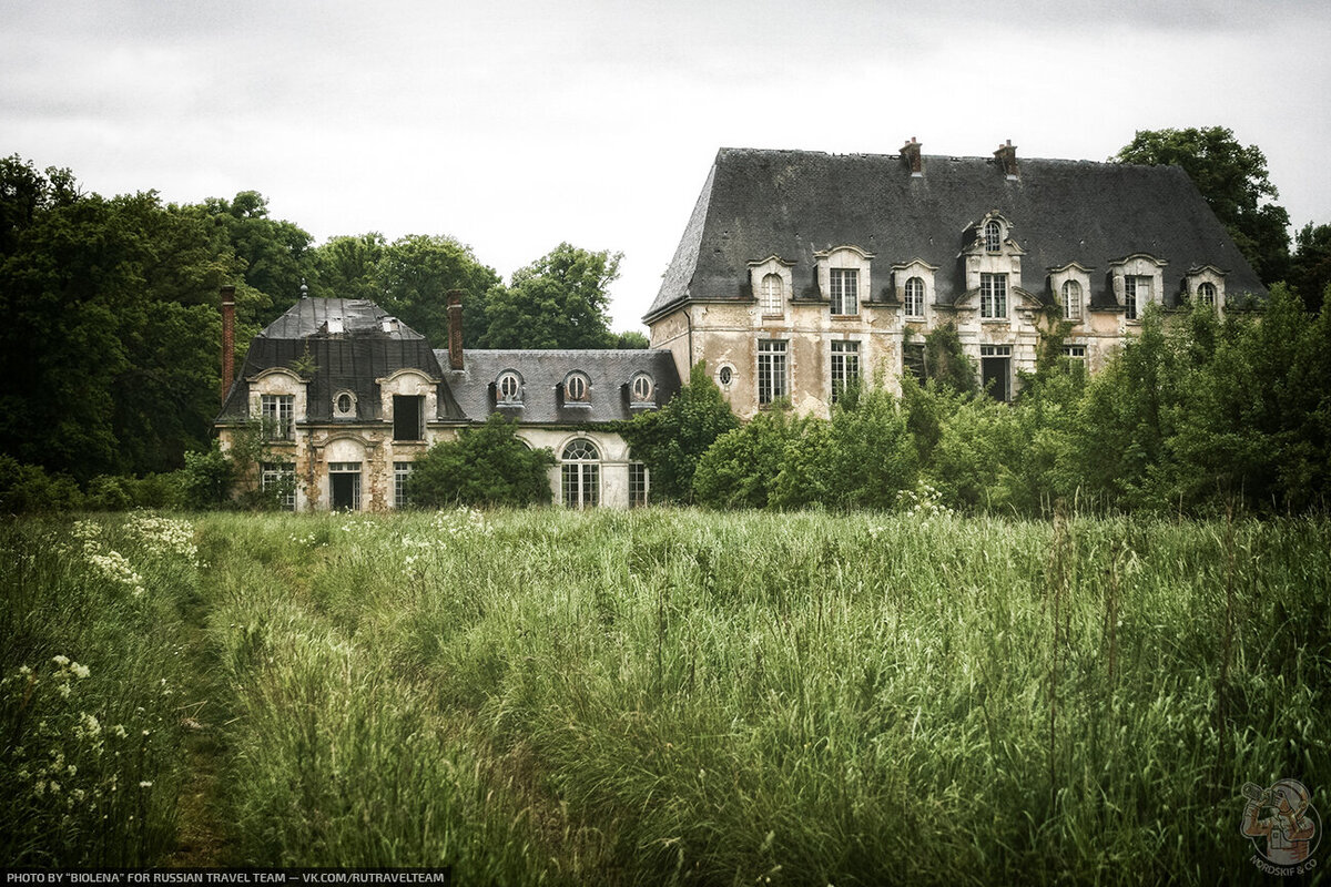 заброшенные замки во франции