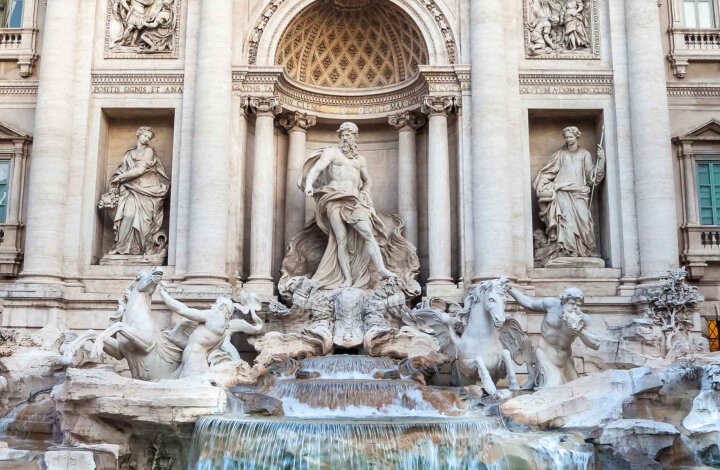 Fontana Di Trevi-Roma
