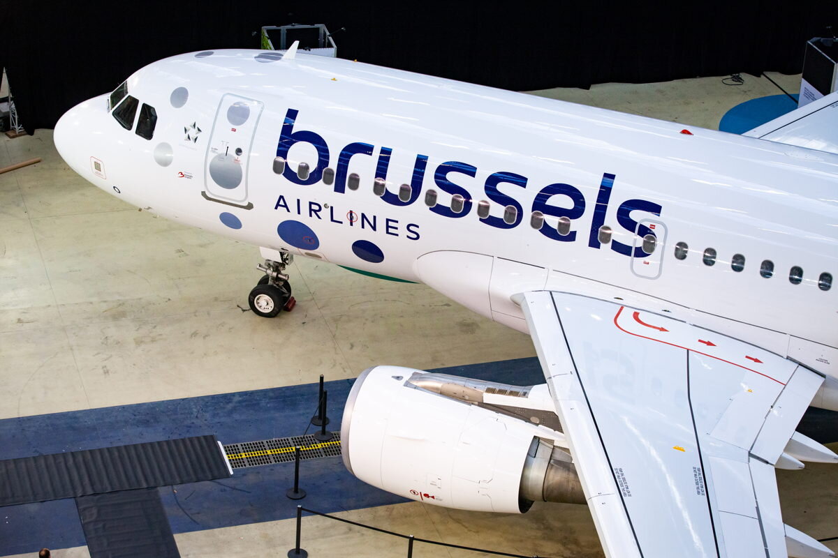 AА319 OO-SSO авиакомпании Brussels Airlines в новой ливрее. Источник фото: Brussels Airlines
