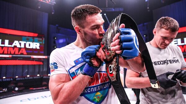    Российский боец ММА Вадим Немков© Фото : Bellator