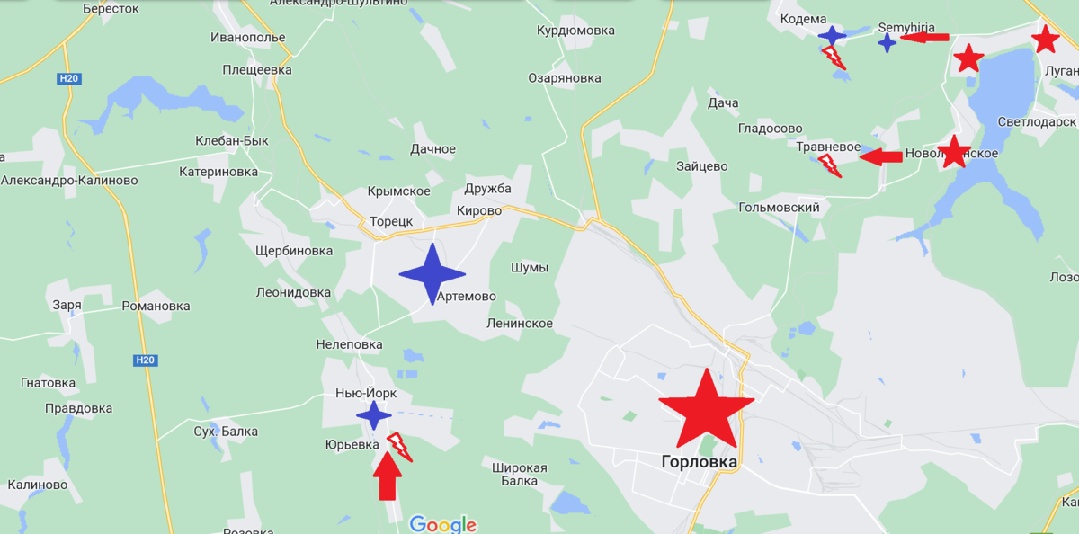 Пески карта украины