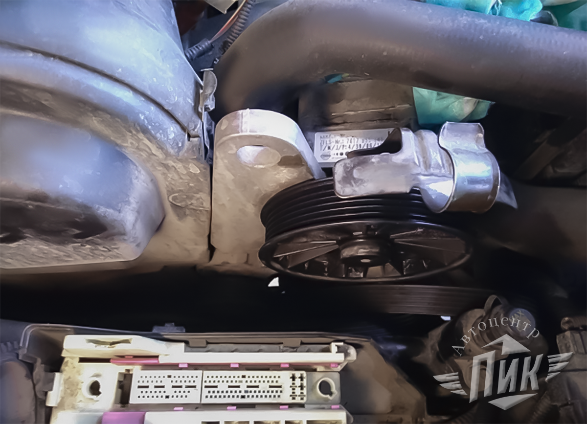 Чистка EGR и замена насоса ГУР Volvo XC90 | Недорогой ремонт Volvo в Санкт-Петербурге