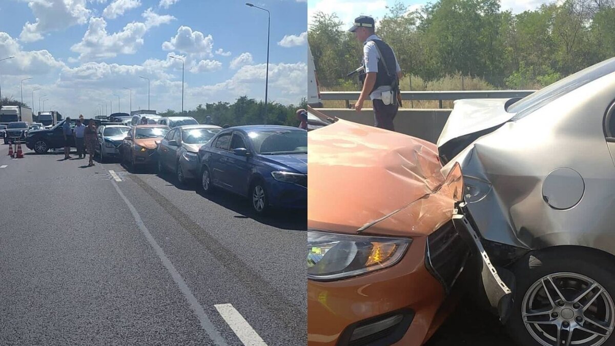     В Ростовской области произошла массовая авария с участием восьми автомобилей, сообщили в региональном УГИБДД.