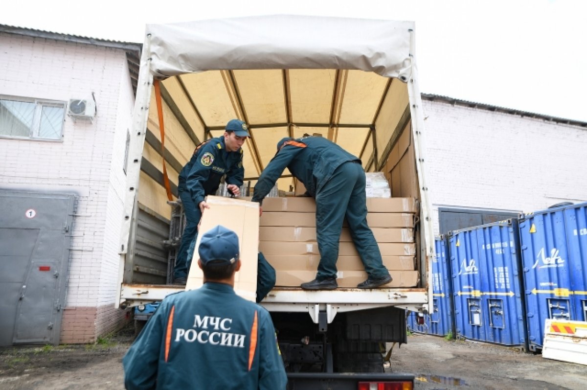    Из Тверской области в Бердянск отправлен очередной гуманитарный груз