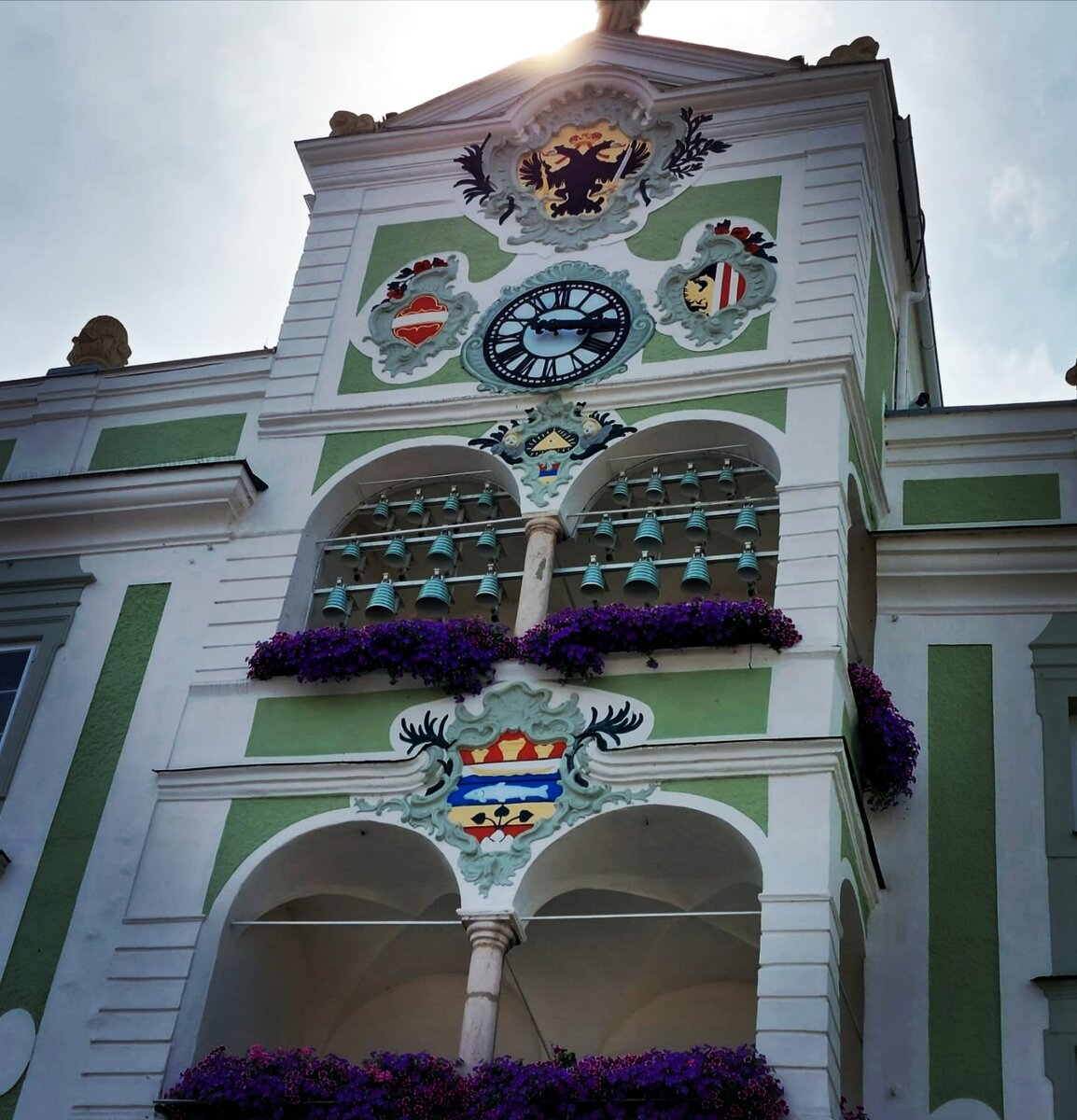 Колокола на Ратуше. Гмунден, Австрия 