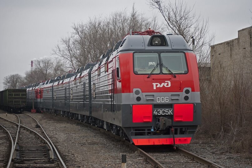 4ЭС5К-006 (ТЧЭ-8 Смоляниново, ДВЖД).