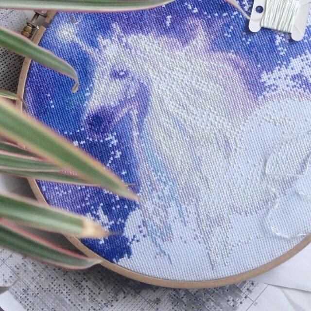 Kustom Krafts 88037 "Танцующий единорог" (Unicorn Brook) (фото процесса, 2016)