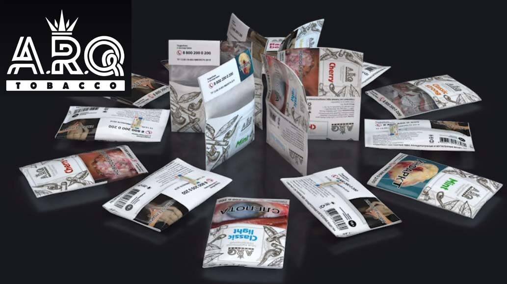 Продукция фабрики ARQ Tobacco