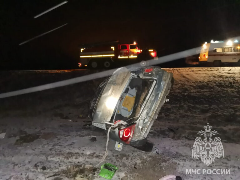    В Новосергиевском районе автомобиль перевернулся в кювет, один человек погиб Андрей Севостьянов